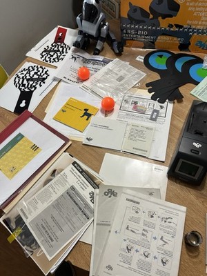 Sony AIBO ERS-210 Lot Dog Documentation Programming, Rare Parts