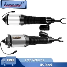 Pair Front Air Suspension Struts Shock For Bentley Continental GT Left & Right