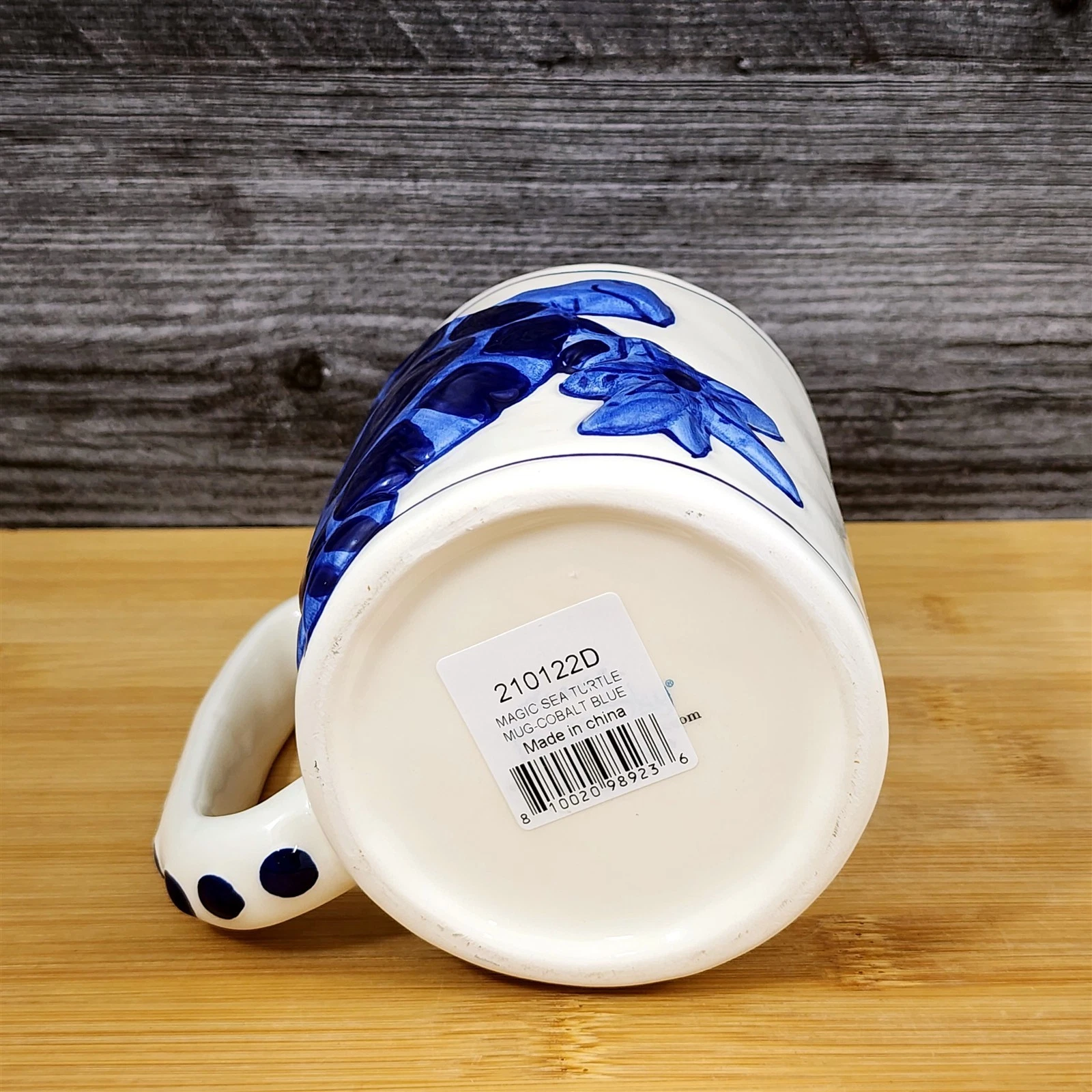 Blue Sky Magic Sea Turtle Coffee Mug - Thumbnail 5