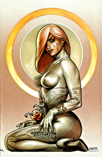 "DAWN: 2005 CONVENTION SKETCHBOOK" ~ (LINSNER) ~ *** FANTASY / EROTIC ART *** - Picture 4 of 13