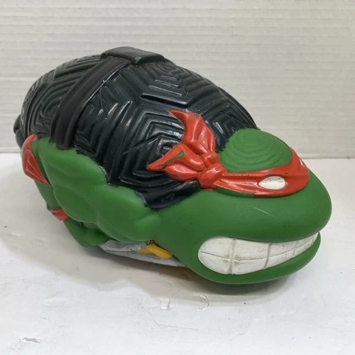 Vintage TMNT 1991 Raphael Sewer Sports Football Teenage Mutant Ninja Turtles Toy