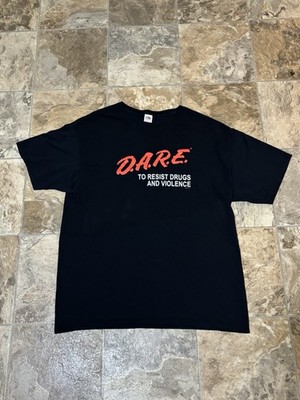 D.A.R.E Vintage Y2K T Shirt Size Medium