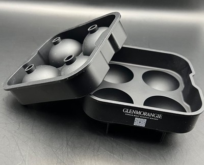 Glenmorangie Single Malt Scotch Whisky Silicone Ice Sphere Tray - Four (4)