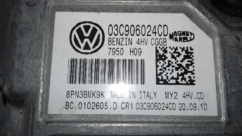 03C906024CD CENTRALINA MOTORE / 4967618 PER SEAT IBIZA ST 6J8 1.4 16V - Immagine 3 di 4