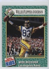 1990 Sports Illustrated for Kids Series 1 Willie Flipper Anderson #206 0kb5