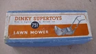 Vintage 1950 Dinky Diecast Super Toys No 751 Lawnmower Box Only