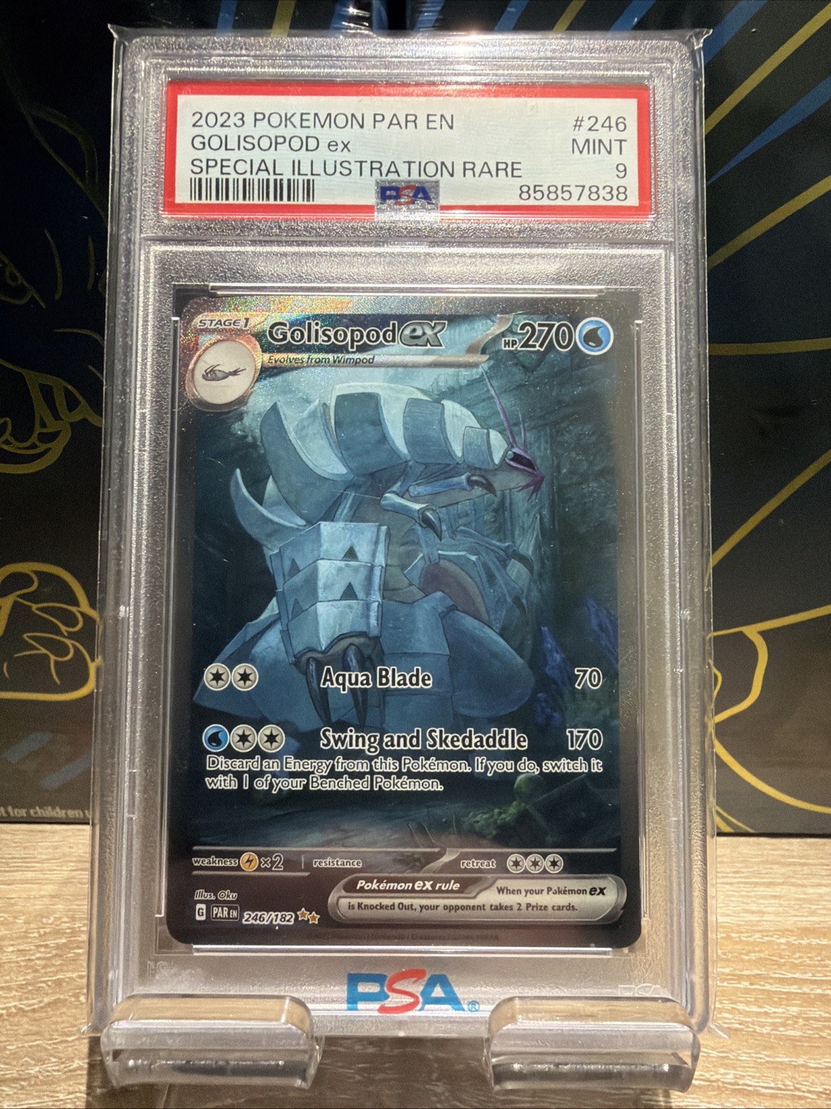 Golisopod ex 246/182 SV04: Paradox Rift Holo
