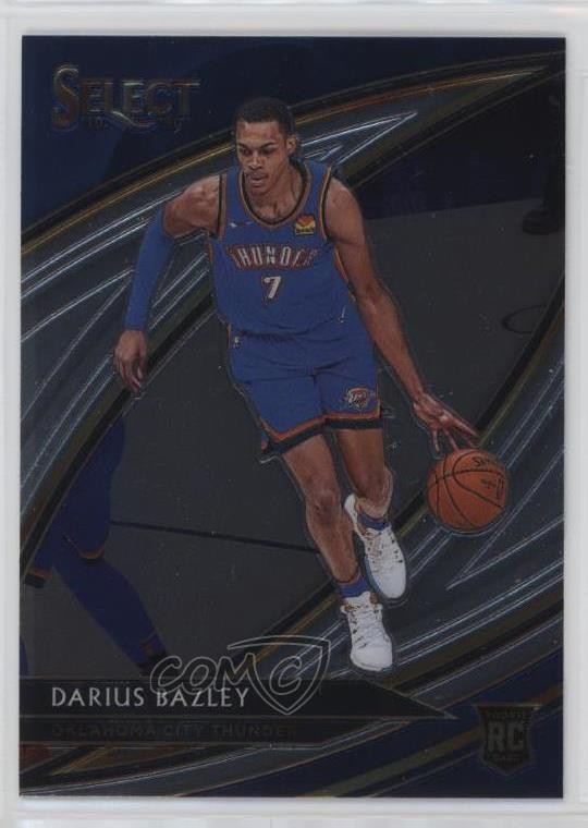 2019-20 Panini Select Courtside Darius Bazley #292 Rookie RC 0s5s