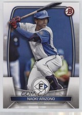2023 Bowman NPB Nippon Professional Baseball Naoki Arizono #80 0c4