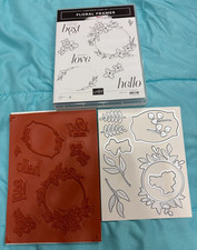 Stampin Up stamps  dies  Floral Frames   see description for details 