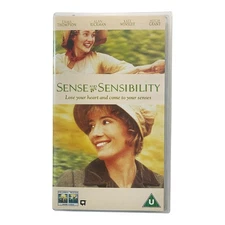 Sense and Sensibility VHS 1995 Emma Thompson Kate Winslet Hugh Grant Classic