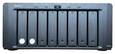 SYNOLOGY DISK STATION DS 1812+ 8-BAY NAS / 2x 1TB HDD / 3GB RAM (mcj44)