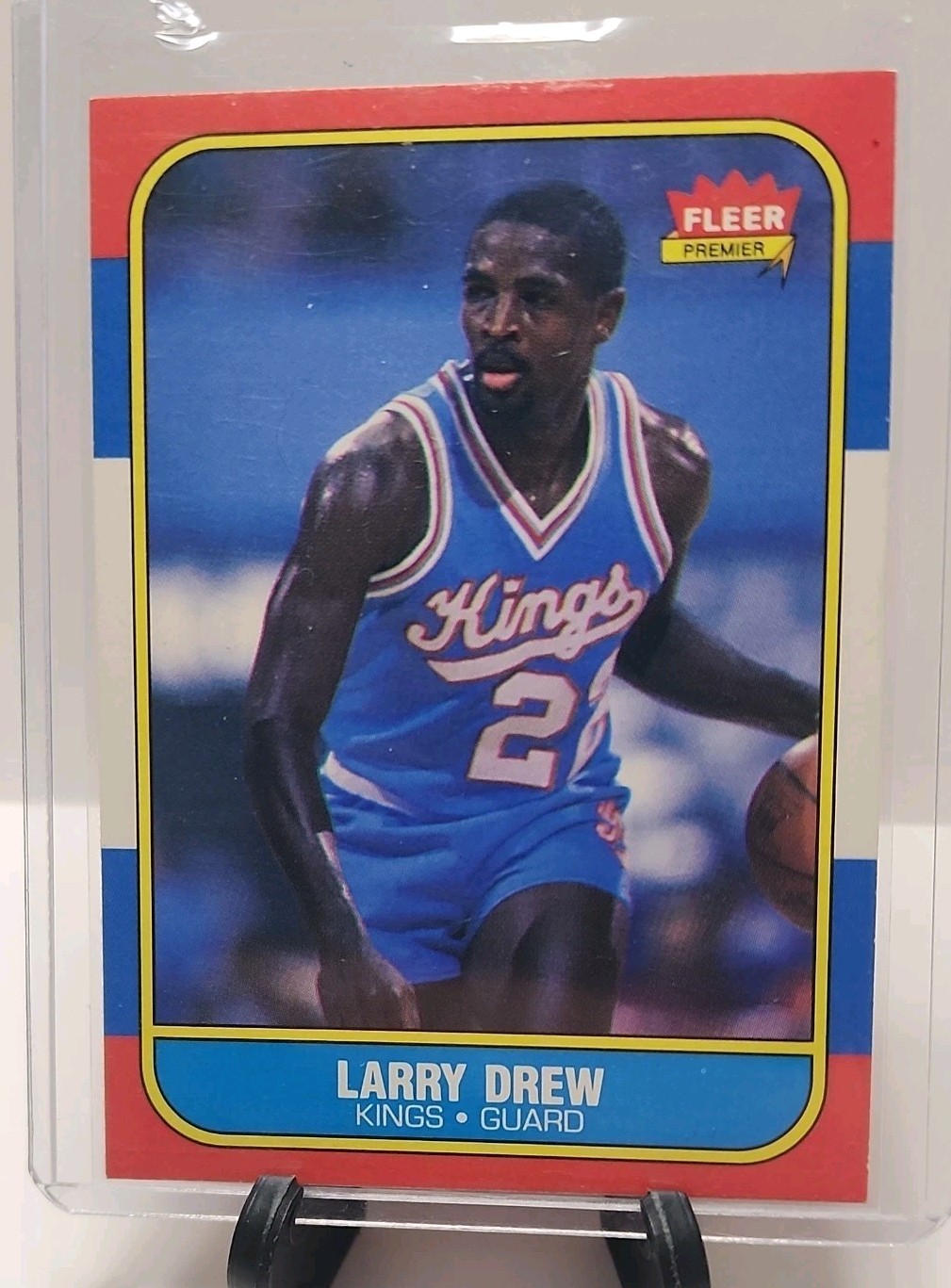 1986-87 Fleer - Larry Drew #25