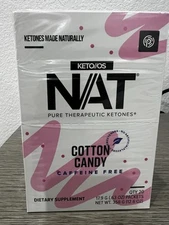 Pruvit Ketones Keto OS Nat Cotton Candy  Free-Caffeine 20 Packs/ Free Shipping