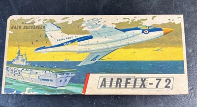 1/72 Airfix Blackburn Buccaneer N.A.39 NA39 Jet Plastic Aircraft Model Kit 384