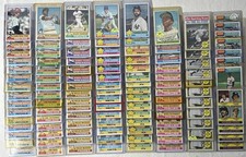 1976 Topps Baseball Vintage Stars & Semi-Stars Lot Of 110 Cards VG To EX-MT