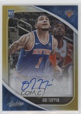 2020 Panini Absolute Memorabilia Rookie Variations Level 1 Obi Toppin Auto 1bi0