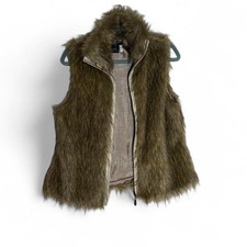 Faux Fur Vest size Large