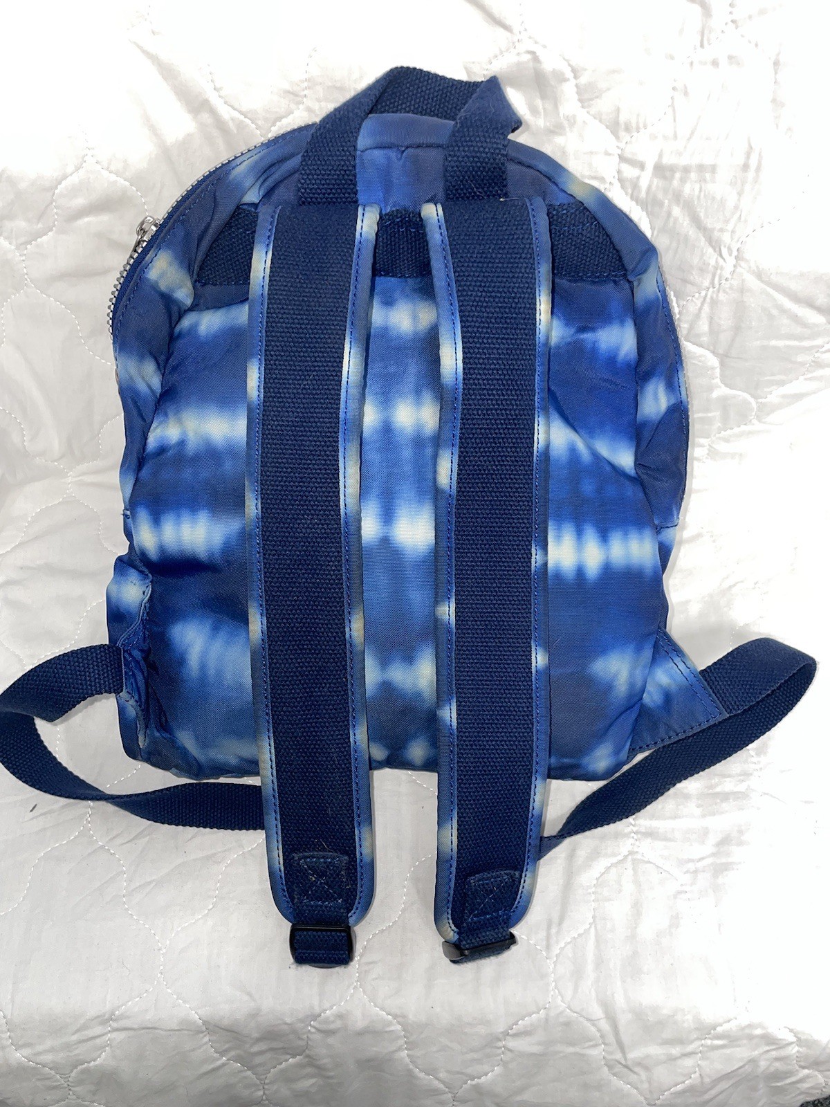 Tie Dye Blue Kipling Backpack - image 2