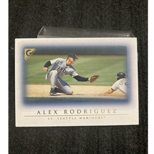 Topps 1999 Gallery Alex Rodriguez #57 Seattle Mariners Base Set Baseball Card