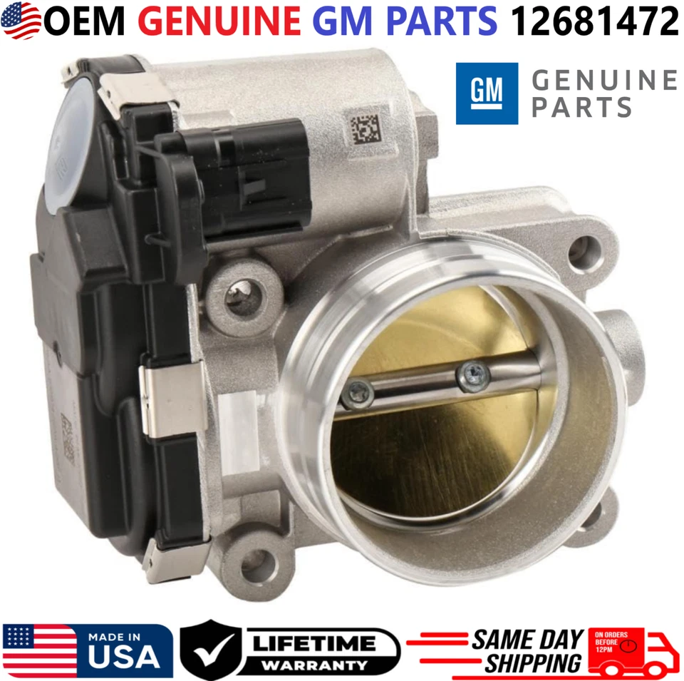 GENUINE GM Throttle Body For 2013-2022 Buick Cadillac Chevrolet GMC, 12681472 - Image 2 of 4