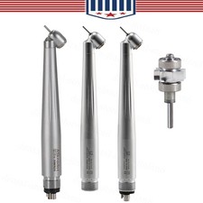 LED Dental 45 Degree Surgical High Speed Handpiece Push Button 4 Hole NSK STYLE