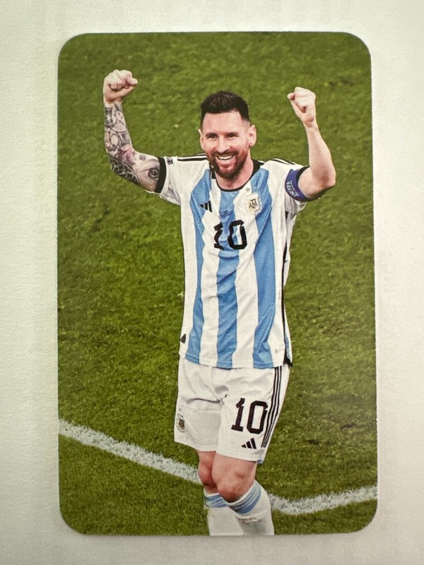 2025 World Football Stars Lionel Messi Argentina  Soccer Trading Card  #166