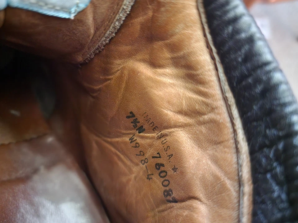 Винтажный Dexter альпинизма альпийский туризм Vibram ботинки Sz 7,5 N США W998-4 - Изображение 3 из 4