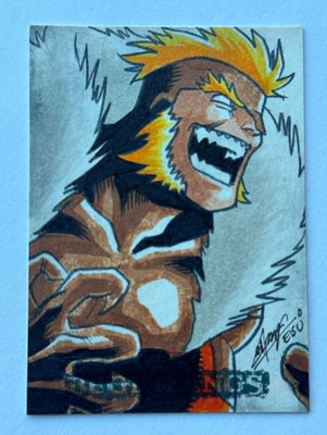 Upper Deck MARVEL BEGINNINGS Series 1 ART SKETCH - SABRETOOTH  1 OF 1 SKETCH