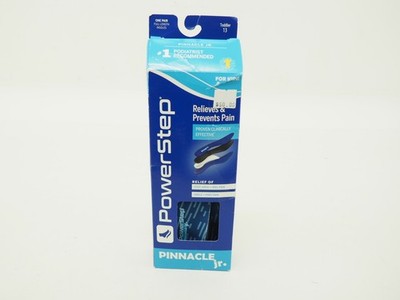 NEW Powerstep Pinnacle Jr. Toddler Shoe Insoles Size US 13 Youth 