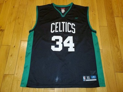 Reebok Paul Pierce Black Alternate BOSTON CELTICS Men NBA Team