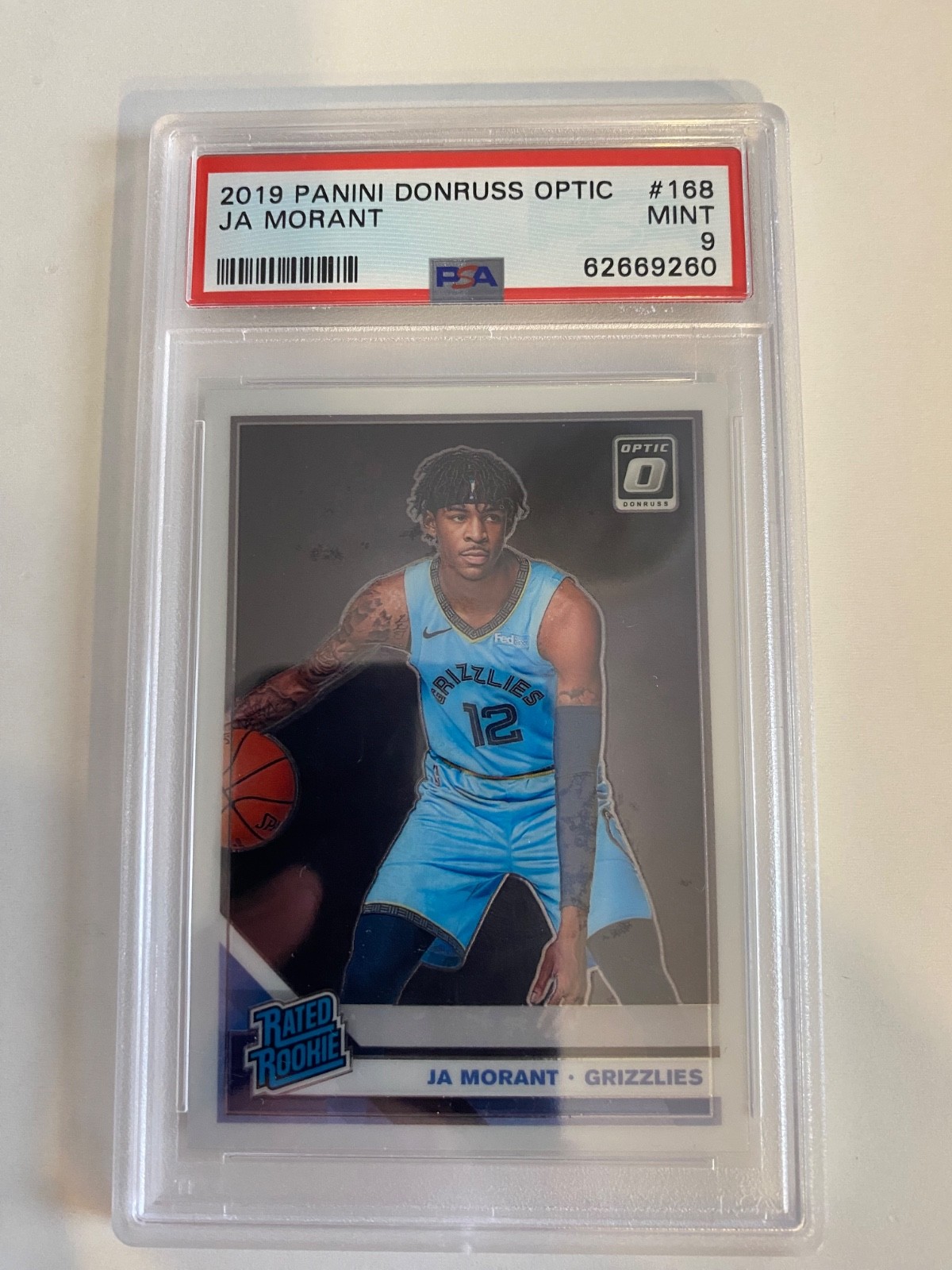 2019-20 Panini Donruss Optic - Rated Rookie Ja Morant #168 (RC)