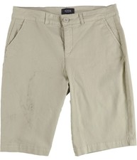 NYDJ Womens Stretch Casual Bermuda Shorts, feather, 4