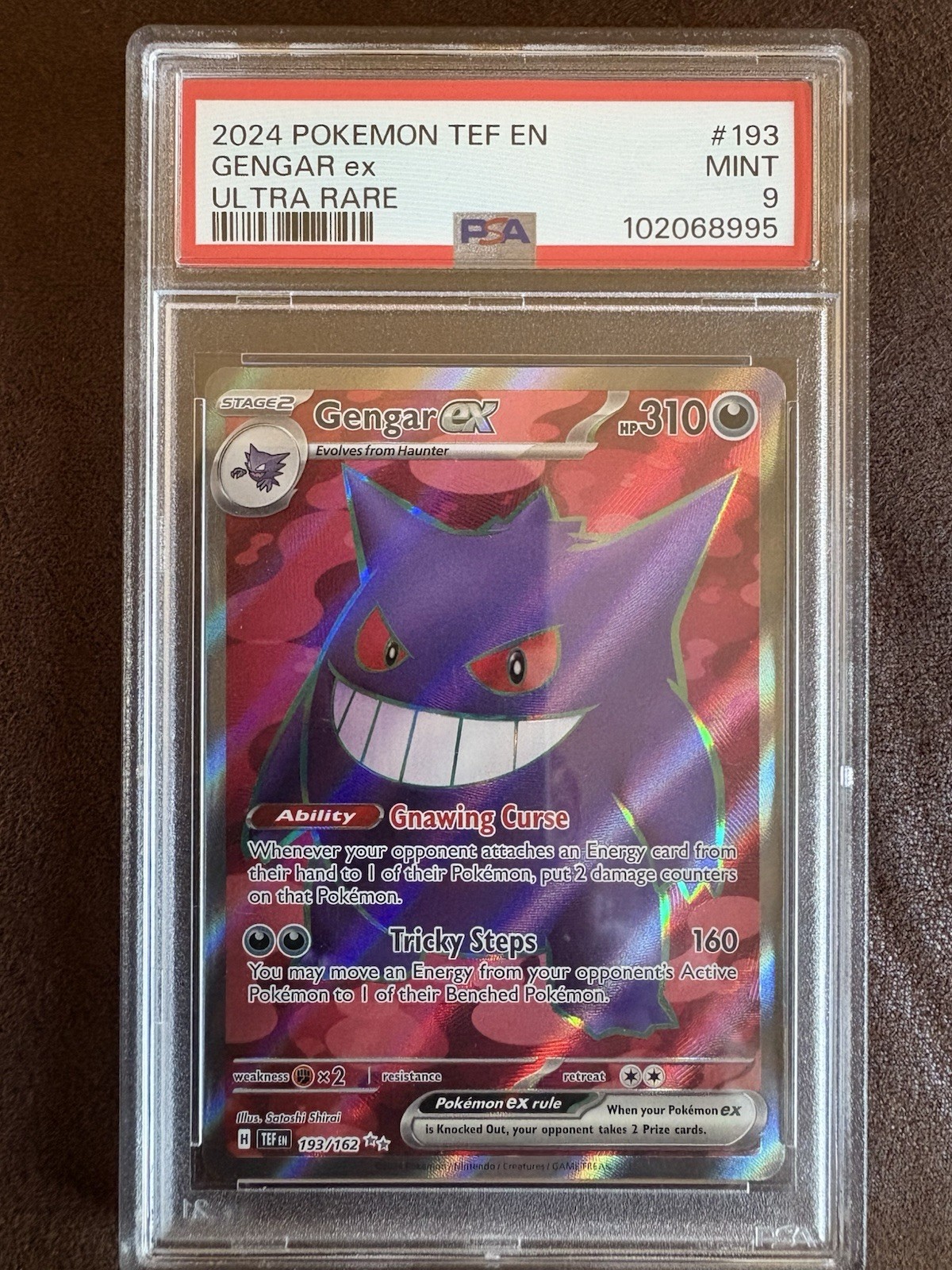 Gengar ex 193/162 SV05: Temporal Forces Holo