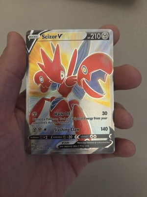 Scizor V (Full Art) - 183/189 Pokemon TCG [Ultra Rare] Darkness Ablaze