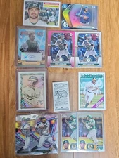 2023 Big League Opening Act Shea Langeliers OAA-SL Auto plus rookie rc lot