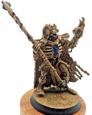 Warhammer 40k Necrons Imotekh il Signore della Tempesta Dipinto Xenos Games Workshop GW 40 k
