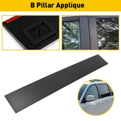 Pair Of Front Door B Pillar Appliques For 2008-2020 Dodge Grand Caravan & Chrysler Town & Country