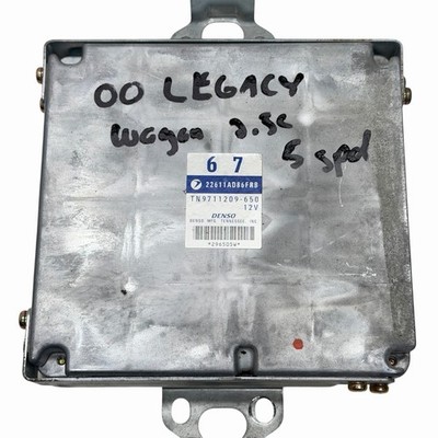 2000 Subaru Legacy GT 2.5L 5 Speed OEM Engine Computer ECM ECU 22611AD86F 00 01