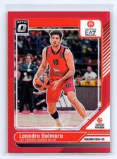 Leandro Bolmaro 2024-25 Donruss EuroLeague #89 Optic Red #/99