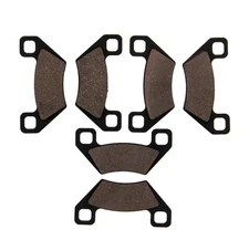2011 Arctic Cat TRV 550s H1 Cruiser EFI Front & Rear Semi-Metallic Brake Pads