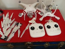 2 DJI Phantom 3 Standard Quadcopters Camera Drone's - White