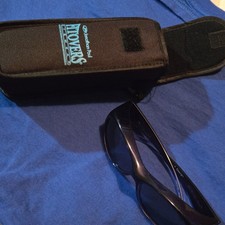 Jonathan Paul Fitovers Wrap Eyeglasses Black Plastic Frame Gray Lens