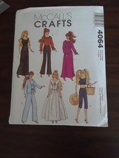McCall  s 4064 UNCUT Doll Clothes Barbie 11   -2003 Vintage BUY 3 get FREE SH
