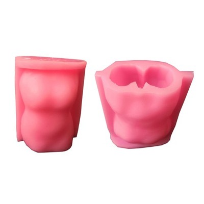 3D Human Body Epoxy Resin Mold Aromatherapy Plaste Casting Silicone Mold
