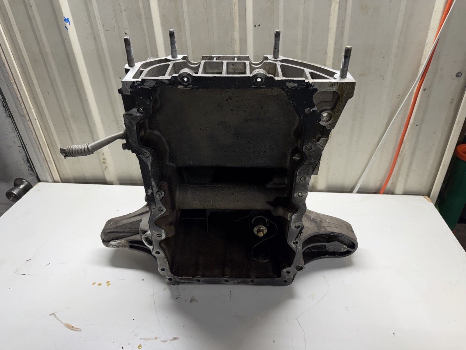 2014-2017 MASERATI GHIBLI 3.0L V6 AWD ENGINE MOTOR OIL PAN OEM