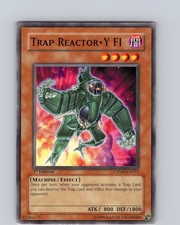 Yu-Gi-Oh TCG Trap Reactor - Y FI CRMS-EN013 1st Edition Regular Common Card NM