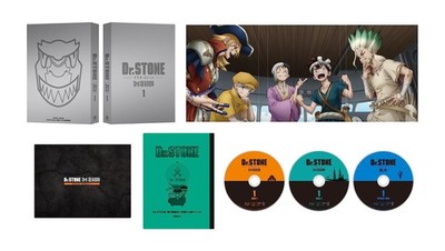 New Dr.STONE 3rd SEASON Blu-ray Box Vol.1 First Limited Edition Booklet Japan