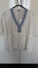 Sexy Woman Weiße Bluse Sehr Oversized Gr. XL...