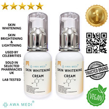 SKIN WHITENING CREAM  x2 - FACE SKIN WHITENING - 100ML - SKIN LIGHTENING CREAM